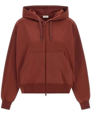Brunello Cucinelli Zip-Throughs - Rojo
