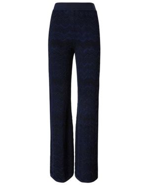 Missoni Wide Trousers - Blue