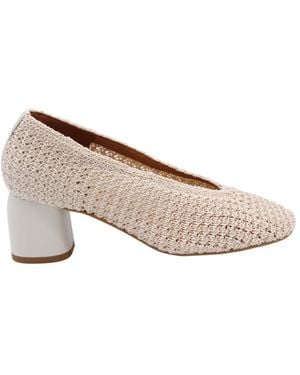 Ángel Alarcón Court Shoes - White