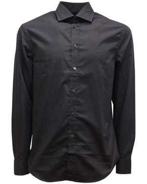 Armani Modern Fit Hemd, Modell H31Cmb - Schwarz