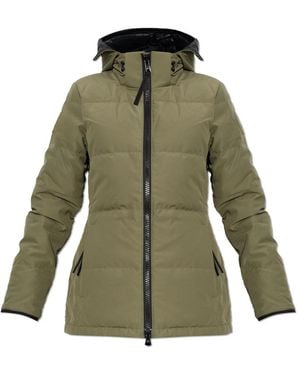 Canada Goose Jassen ,Groen ,Leer Down Jacket Chelsea