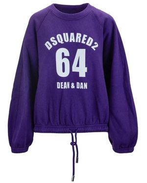 DSquared² Sweatshirts - Purple