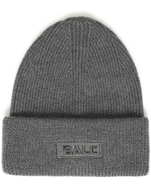 Ball Donkergrijze Beanie Accessoire - Grijs