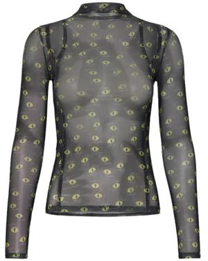 HUGO Long Sleeve Tops - Gris