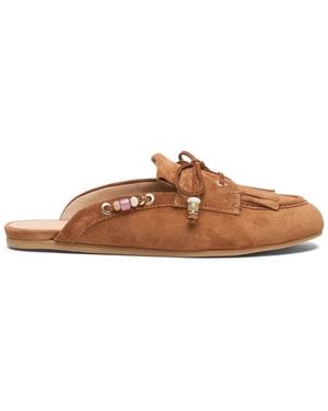 Stuart Weitzman Mules - Marrón