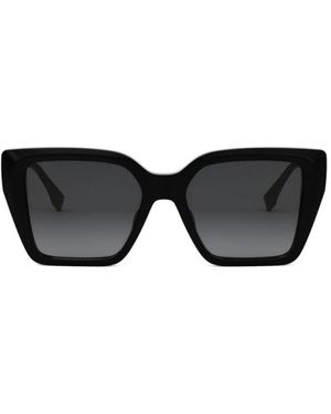 Fendi Oversized-Frame Sunglasses - Black