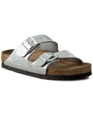 Birkenstock Silberne Sandalen Für Frauen - Braun
