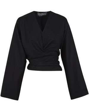 Cortana Oversize Top - Zwart