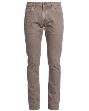 PT Torino Straight Trousers - Gris