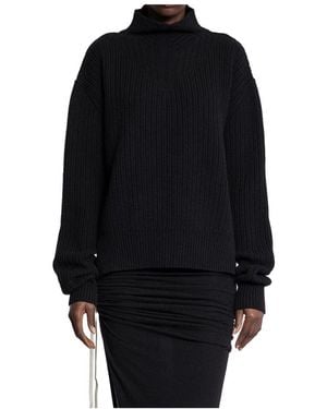 Rick Owens Turtlenecks - Black