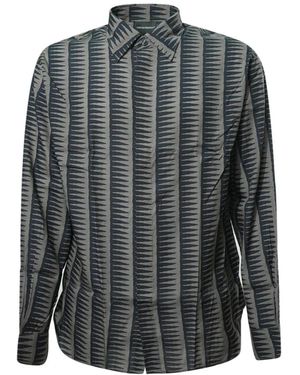 Emporio Armani Casual Shirts - Grey