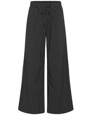 Kaffe Wide Trousers - Zwart