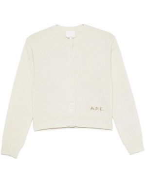 A.P.C. Cardigans - Blanco