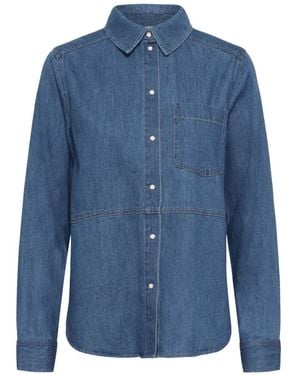 Part Two Denim Shirts - Blue