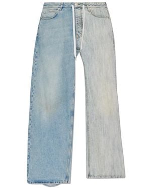 Balenciaga Wide Jeans - Blauw