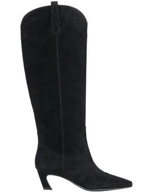 ESTRO Cowboy & Biker Boots - Black