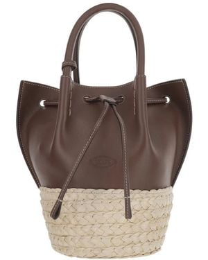 Tod's Bucket Bags - Bruin