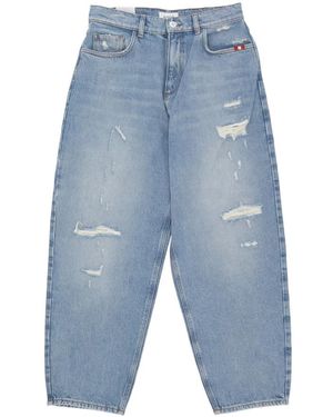 AMISH Loose-Fit Jeans - Azul