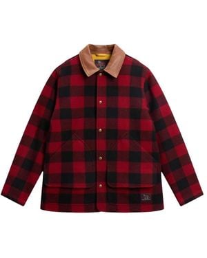 Woolrich Winter Jackets - Rouge