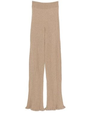 Lisa Yang Wide Trousers - Neutre