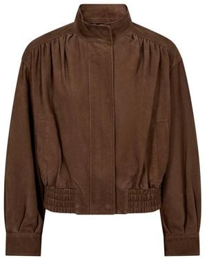 Haute L'Amitié Leather Jackets - Brown