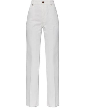 Balmain Straight Jeans - Blanco