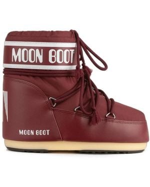 Moon Boot Icon Low Nylon Boots - Rot