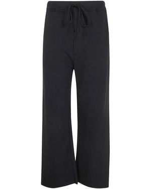 Thom Krom Wide Hosen - Schwarz