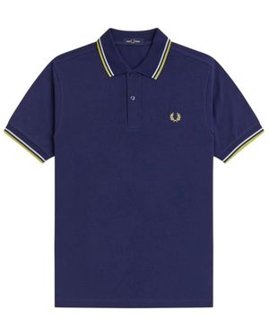 Fred Perry Polo Shirts - Blu