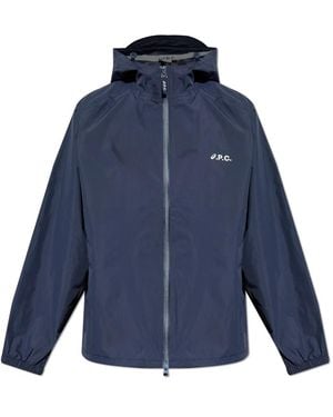 A.P.C. Rain Jackets - Blu