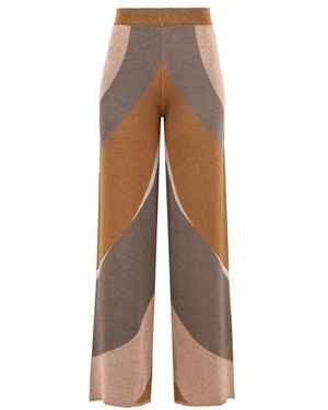 Akep Wide Trousers - Marron