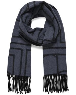 Soaked In Luxury Winter Scarves - Blu