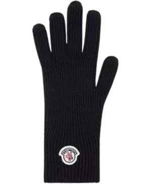 Moncler Gloves - Negro