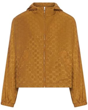 Gucci Gg Nylon Jacket - Bruin