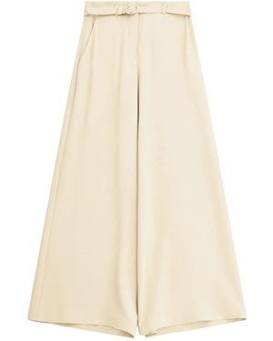 Imperial Wide Trousers - Natural