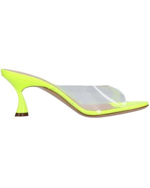 Casadei Heeled Mules - Yellow