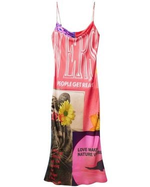 Desigual Kleedjes ,Roze ,Vest Montpellier