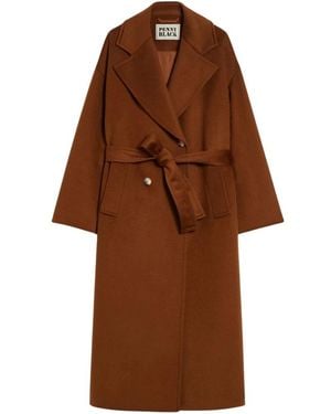 Pennyblack Belted Coats - Marrón