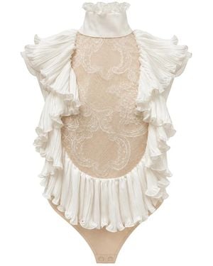 Elisabetta Franchi Body - Blanc