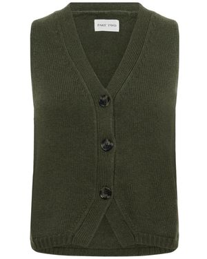 Part Two Cardigans - Vert