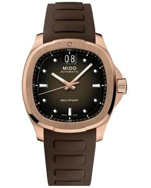 MIDO M0495263729100 - multifort tv big date - Metallizzato