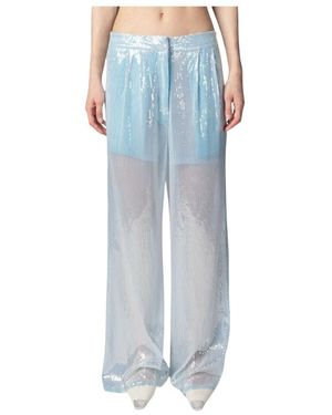 Twentyfourhaitch Wide Trousers - Blue