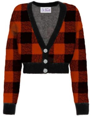 Mc2 Saint Barth Cardigan - Rosso
