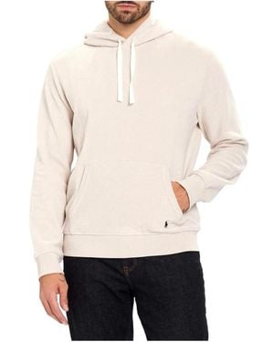 Ralph Lauren Loopback Fleece Hoodie - Naturel