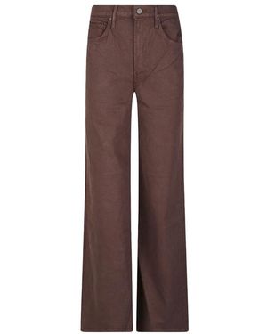 Mother Wide Jeans - Brown