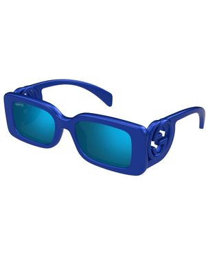 Gucci Gg1325S 010 Sunglasses - Blue