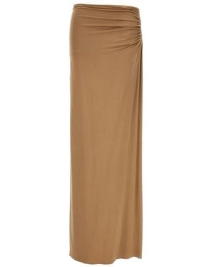 Magda Butrym Maxi Skirts - Natural