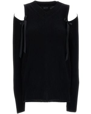 Simone Rocha Cashmere Knitwear - Nero