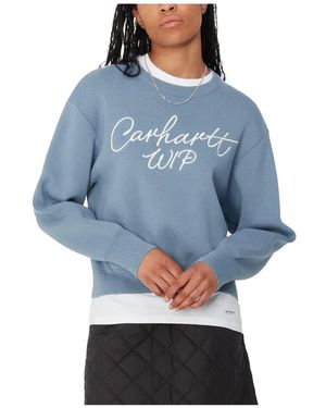 Carhartt Round-Neck Knitwear - Azul