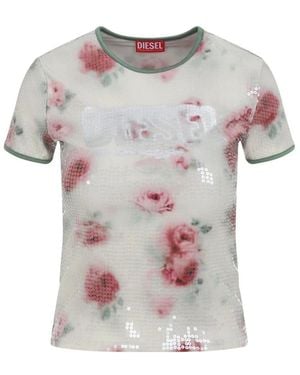 DIESEL T-Shirts - Grey